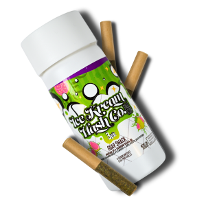 ICE KREAM HASH CO. | Guav Smack | Rosin Infused Pre-Rolls | 3pk | [1.5g]