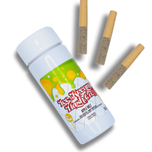 Ice Kream Hash Co. | Apple Melt | Infused Pre-Rolls | 3pk | [1.5g]