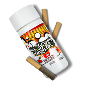 ICE KREAM HASH CO. | Super Citrus Tart | Rosin Infused Pre-Rolls | 3pk | [1.5g]