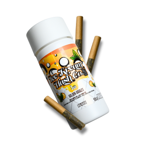 Ice Kream Hash Co. | Golden Giggles | Infused Pre-Rolls | 3pk | [1.5g]