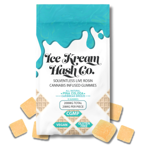 Ice Kream Hash Co. | Pina Coloda | Live Rosin Gummies | [200mg]