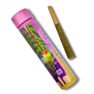 ICE KREAM HASH CO. | Papaya Peak | Rosin Infused Pre-Roll | [1g]